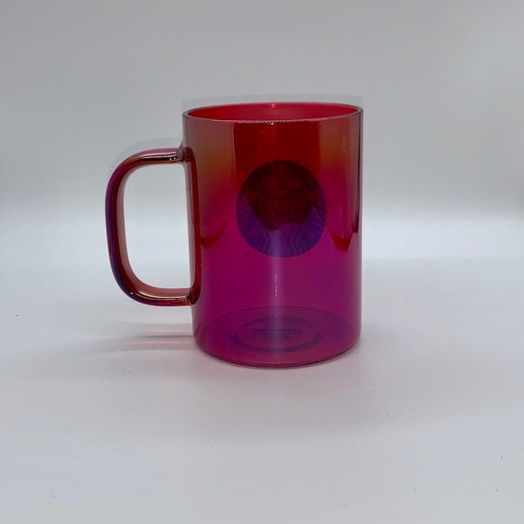 Starbucks Pink Iridescent Coffee Mug 14 ounce - Picture 4 of 6